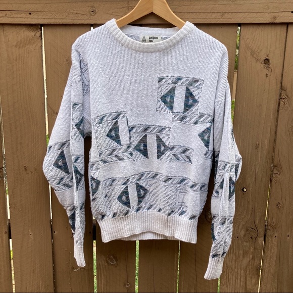 London Fog Other - London Fog Geometric Knit Sweater